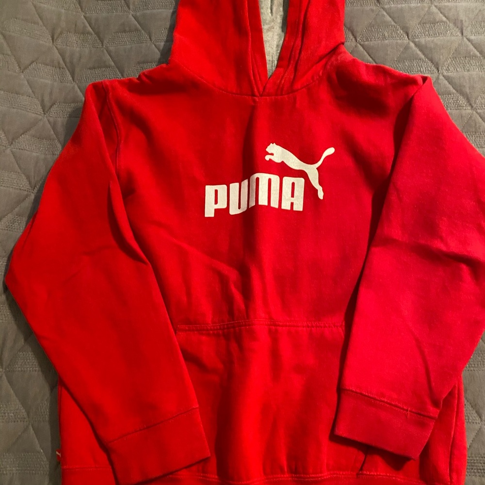 PUMA Boys Red Sweatshirt